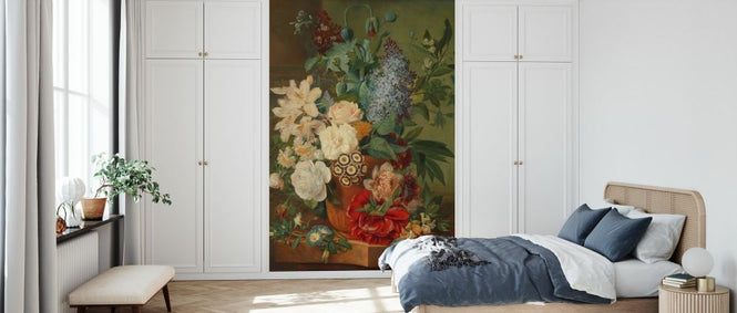 PHOTOWALL / Flowers in a Terra Cotta Vase (e328306)