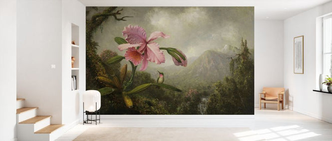 PHOTOWALL / Orchid and Hummingbird (e328319)