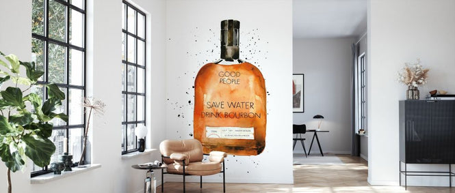 PHOTOWALL / Save Water Drink Bourbon (e328236)
