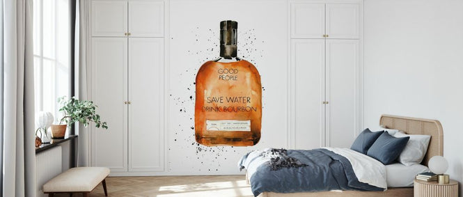 PHOTOWALL / Save Water Drink Bourbon (e328236)