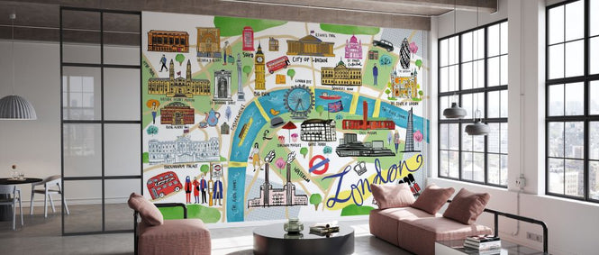 PHOTOWALL / London Map (e328251)