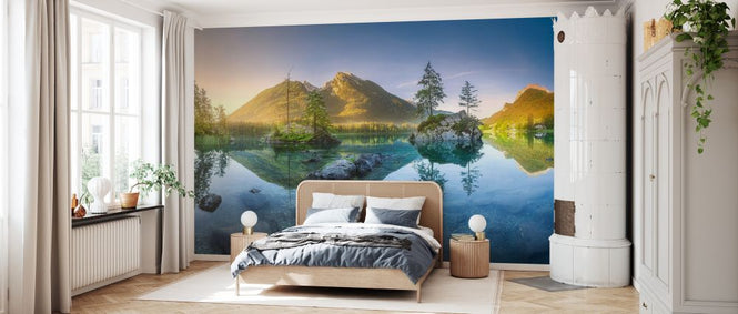 PHOTOWALL / Hintersee Lake Reflection (e327868)
