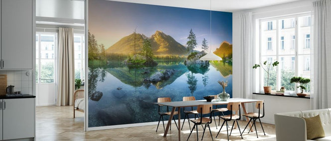 PHOTOWALL / Hintersee Lake Reflection (e327868)