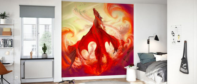 PHOTOWALL / Dragon Bursting above Clouds (e330147)