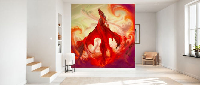 PHOTOWALL / Dragon Bursting above Clouds (e330147)