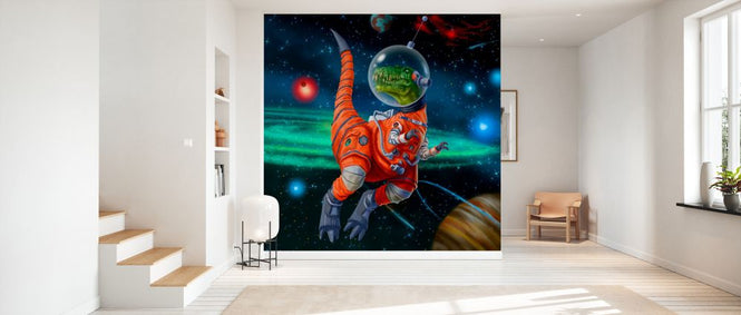 PHOTOWALL / Tyrannosaurus Astronaut (e330174)