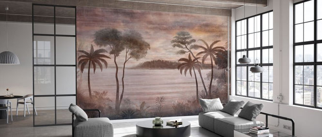 PHOTOWALL / Tropical Misty Lake (e330305)