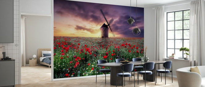 PHOTOWALL / Spring by the Windmill (e331975)