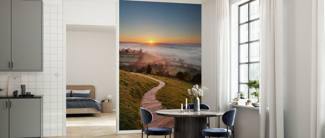 PHOTOWALL / Glastonbury Tor Steps (e331935)