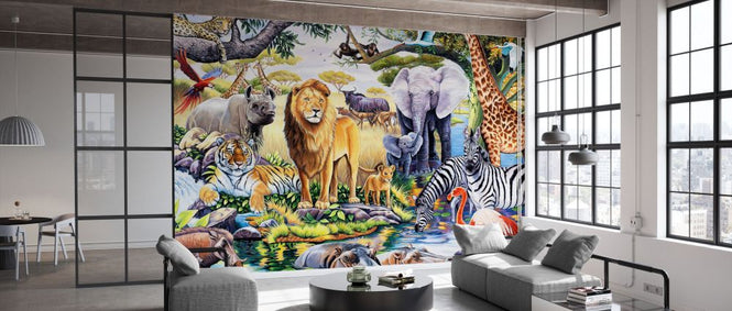 PHOTOWALL / Jungle Animals (e332563)