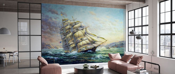 PHOTOWALL / Tall Ships Paintings (e332594)