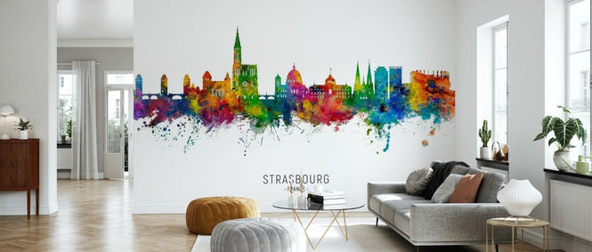 PHOTOWALL / Strasbourg France Skyline (e332799)