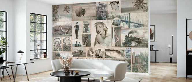 PHOTOWALL / Vintage Collage IV (e333031)