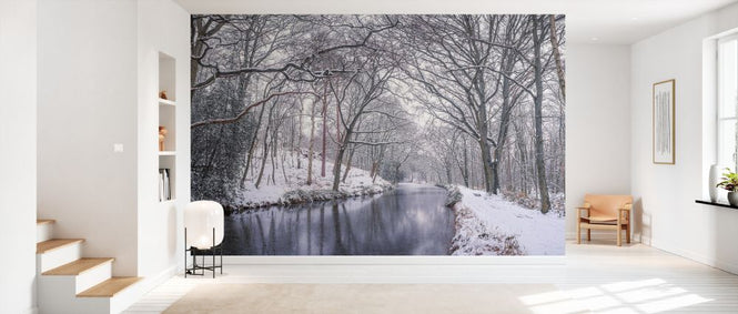 PHOTOWALL / Canal on a Snowy Day (e333992)