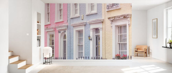 PHOTOWALL / Multicoloured Houses Portobello London (e334055)