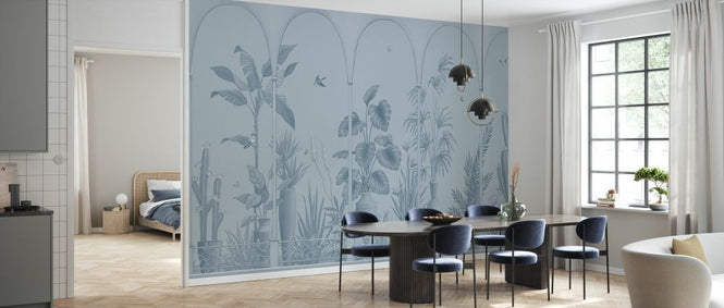 PHOTOWALL / Fairytale Terrace - Blue (e334417)
