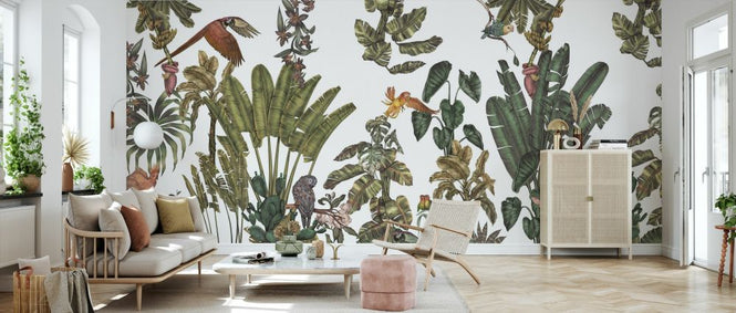 PHOTOWALL / Parrots Tropical Home (e335745)