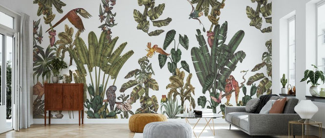 PHOTOWALL / Parrots Tropical Home (e335745)