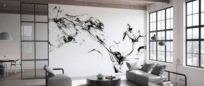PHOTOWALL / Abstract Black Smoke - Spirit Mood (e335709)