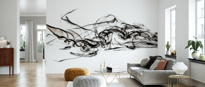 PHOTOWALL / Abstract Black Smoke - Shark (e335712)
