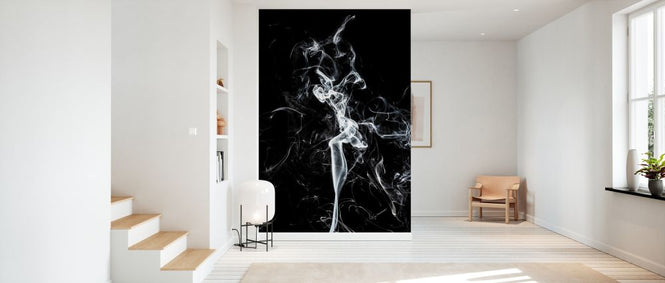 PHOTOWALL / Abstract White Smoke - The Dancer (e335717)