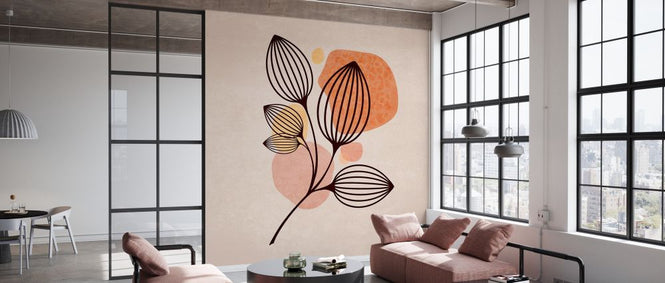 PHOTOWALL / Boho Leaves II (e335771)