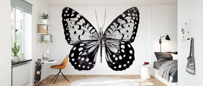 PHOTOWALL / Monochrome Wings Whole (e336439)
