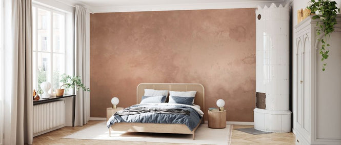 PHOTOWALL / Faux Finish - Metallic Wall Rose Gold (e336851)