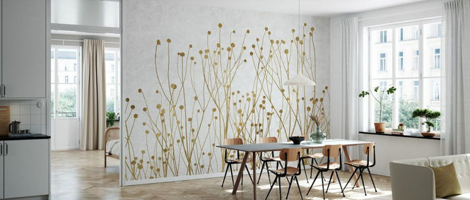 PHOTOWALL / Flora Gilded - Ball Plants (e336853)