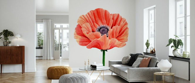 PHOTOWALL / Magnified Poppy II (e336550)