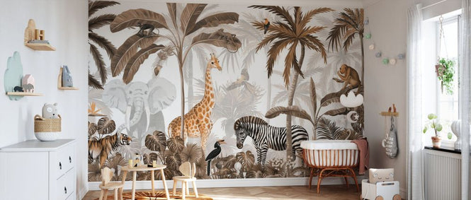 PHOTOWALL / Jungle Jive - Sepia (e337278)