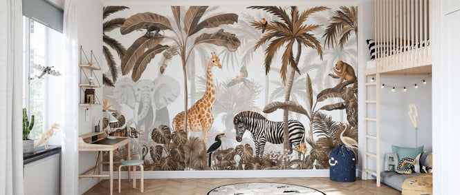PHOTOWALL / Jungle Jive - Sepia (e337278)