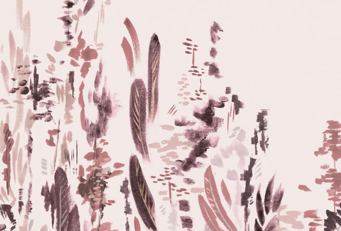 PHOTOWALL / Painted Forest - Rose (e337781)