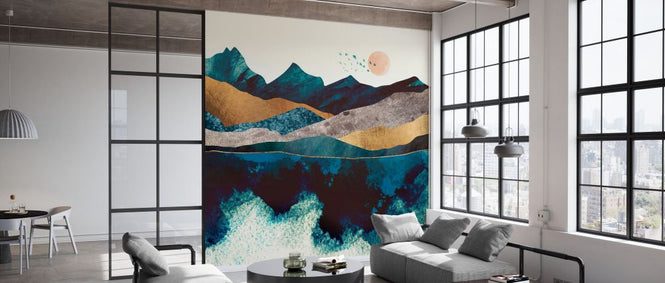 PHOTOWALL / Blue Mountain Reflection (e338612)