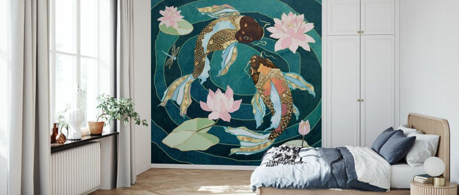 PHOTOWALL / Metallic Koi III (e338650)