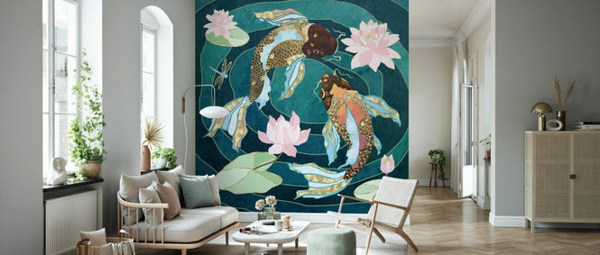PHOTOWALL / Metallic Koi III (e338650)