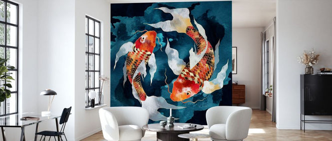 PHOTOWALL / Metallic Koi II (e338651)