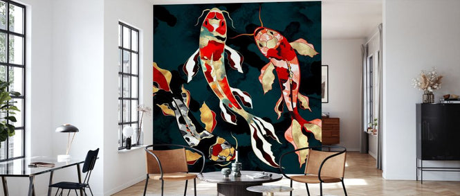 PHOTOWALL / Metallic Koi (e338652)