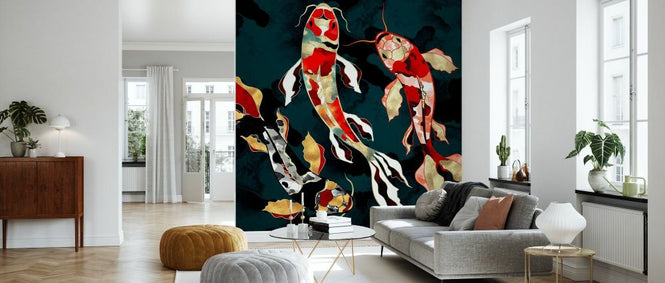 PHOTOWALL / Metallic Koi (e338652)