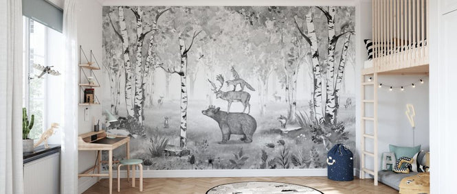 PHOTOWALL / Bear King - BW (e84064)