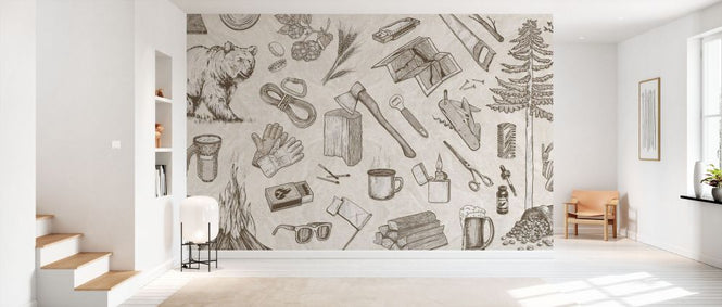 PHOTOWALL / The Lumberjack - Cream (e84109)