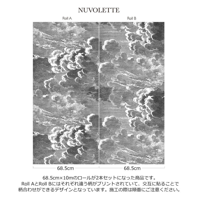 Cole&son / FORNASETTI 2018 NUVOLETTE 114/2005【2ロール1セット】