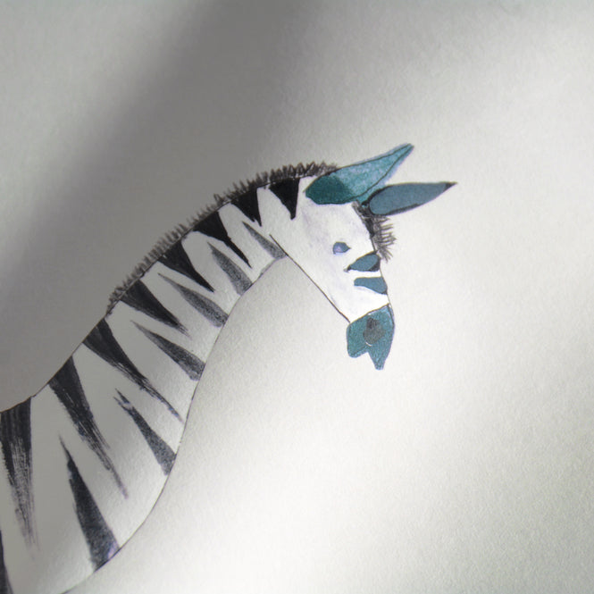 輸入壁紙 KEK Amsterdam / FIEP WESTENDORP / WALLPAPER ZEBRA GREY WP-126