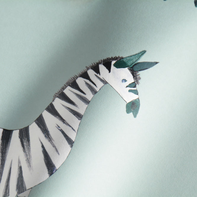 輸入壁紙 KEK Amsterdam / FIEP WESTENDORP / WALLPAPER ZEBRA MINT WP-128