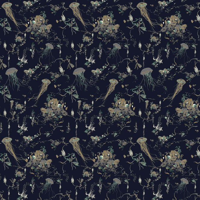 17 Patterns / Jellyfish Navy A01-JF-03W