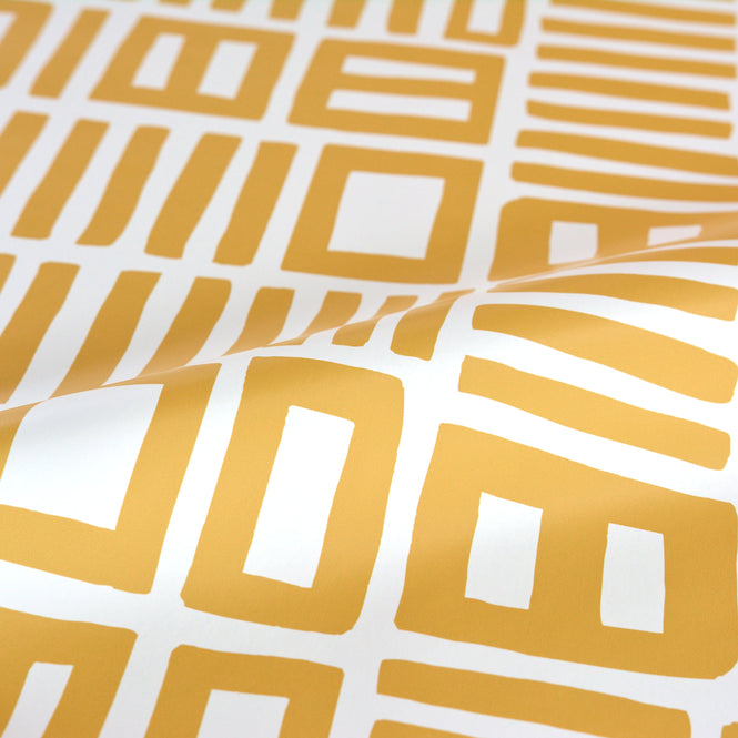 【限定数】はがせる シール 壁紙 NU WALLPAPER / Yellow Traverse / BPS4056