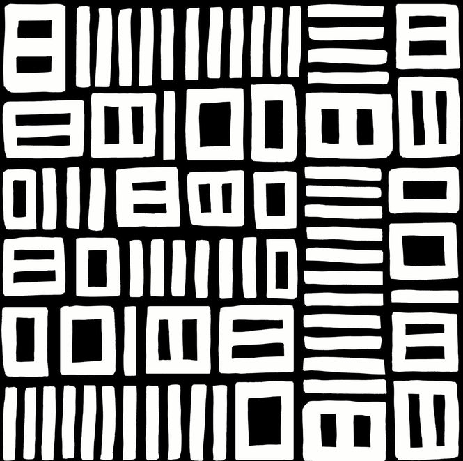 【限定数】はがせる シール 壁紙 NU WALLPAPER / Black Traverse / BPS4058