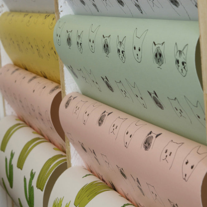 Baines&Fricker / DOGS WALLPAPER Blue