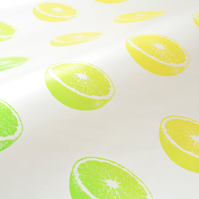 輸入壁紙 Flavor Paper / CITRUS / Lemon Lime Scented on Mica Clay Coated