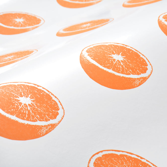 輸入壁紙 Flavor Paper / CITRUS / Orange Scented on Ivory Clay Coated